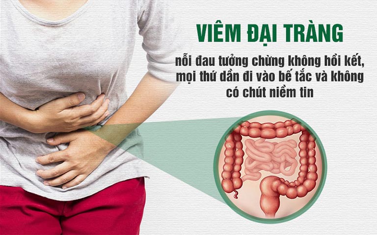 Viêm đại tràng mãn tính là nỗi ám ảnh của không ít người. 