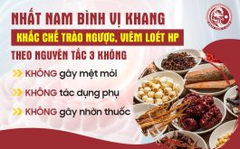 Điều trị đau dạ dày theo nguyên tắc 3 không