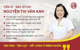 Bác sĩ Vân Anh - Người có 40 năm kinh nghiệm điều trị bệnh đau dạ dày