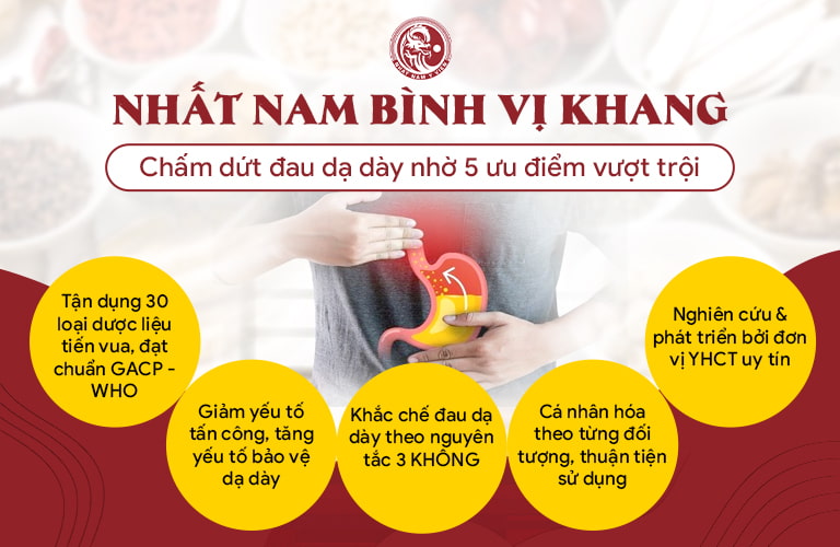 Nhất Nam Bình Vị Khang trị bệnh dạ dày - Hành trình khẳng định chất lượng từ công thức bí truyền của Vua Tự Đức