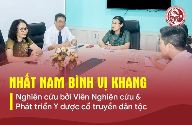 Bài thuốc Nhất Nam Bình Vị Khang được nghiên cứu bởi đội ngủ chuyên gia đầu ngành YHCT