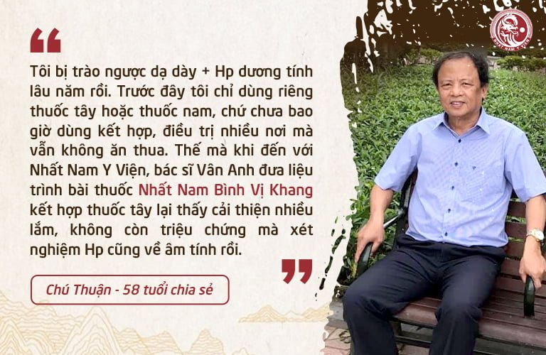 Khách hàng đánh giá hiệu quả điều trị từ bài thuốc