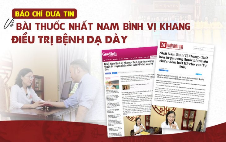 Bài thuốc được các trang báo uy tín đưa tin