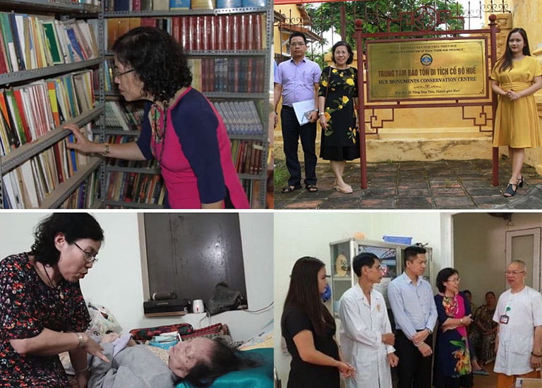 Bác sĩ Vân Anh đã thực hiện nhiều chuyến công tác tới Huế để nghiên cứu bài thuốc này