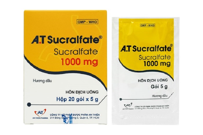  Thuốc đau dạ dày A.T Sucralfate