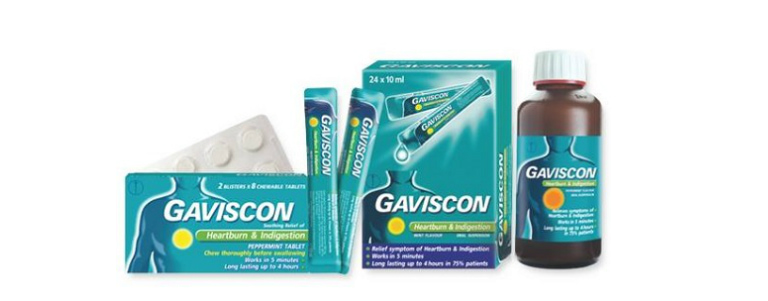  Thuốc chữa đau dạ dày cho trẻ em Gaviscon