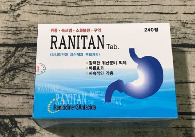 Thuốc đau dạ dày Ranitan 300mg