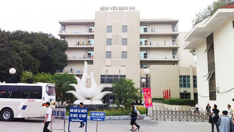 Bệnh viện Bạch Mai là một trong những bệnh viện hàng đầu phía Bắc